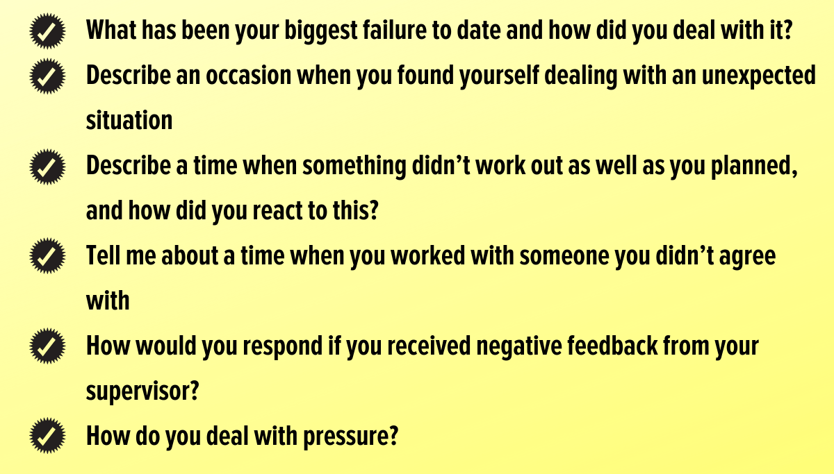 Resilience Interview Questions