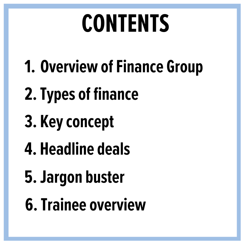 Overview of Finance